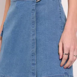 SF Jeans by Pantaloons BlueSkirt image 5