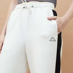 Kappa Off White Regular Fit Trousers image 5
