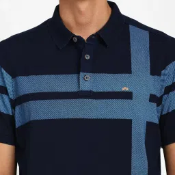 Turtle Black Cotton Slim Fit Printed Polo T-Shirt image 5