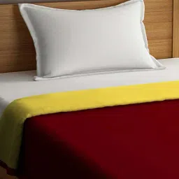 Romee Maroon & Yellow 300 TC Comforter - Set of 1 image 3