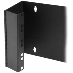 StarTech.com Black 4U Steel Bracket with 2-Post Wall Mount Frame, WALLMOUNTH4 image 3