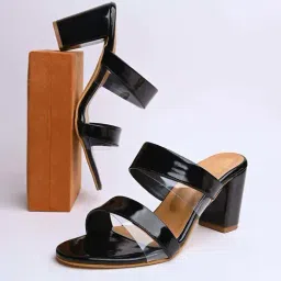 Shoetopia Kids Black & Beige Casual Sandals-picture-24