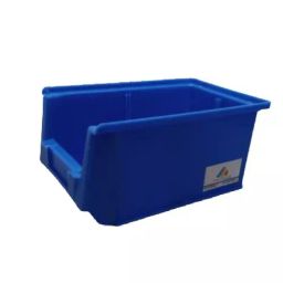 Avsar Plastic 200x125x100 mm Blue FPO Crate Bin 15 N Capacity 3 Kg Approx (Pack of 9)-picture-4