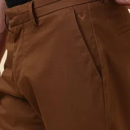Allen Solly Men Cotton Regular Fit Trousers image 5