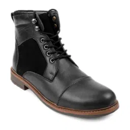 Shences Black Derby Boots-picture-28