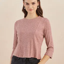 Latin Quarters Striped Regular Top-image-1