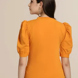 Mast & Harbour Women Pack Of 2 Puff Sleeve Top image 4