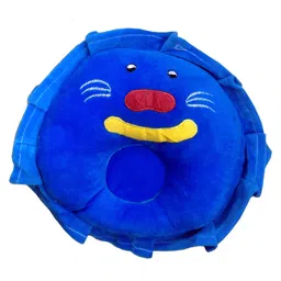 Fantasy India Baby Soft Neck Support Pillow for Head Shaping Shape Supporter Mouse Embroided Pillow - Blue-picture-27