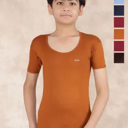 Dollar Boys Pack Of 7 Assorted Under Shirt Innerwear Vests VAN:MLHVE-02-K-AST2-PO7 image 1