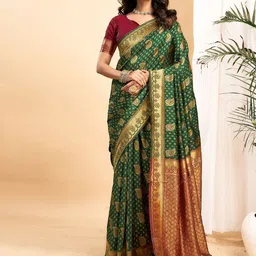 KALINI Woven Design Banarasi Saree-picture-38