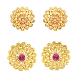 VIVASTRI Women Gold-Plated Alloy Earrings-picture-36