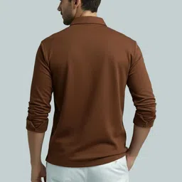 Navkanj Men Solid Cotton Short Kurta image 3
