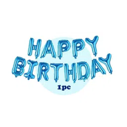 Bubble Trouble Blue Theme Birthday Decoration Kit Combo - Pack of 70 image 4