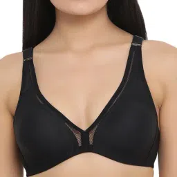 Clovia Black Non Wired Non Padded T-Shirt Bra-picture-32