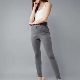 Dolce Crudo Grey Skinny Fit Jeans image 5