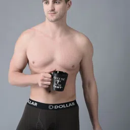 Dollar Bigboss Assorted Cotton Regular Fit Trunks - Pack Of 5 image 5