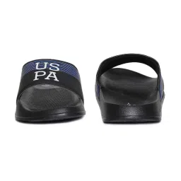 U.S. Polo Assn. Men's BEESLEY 5.0 Black Slides image 5
