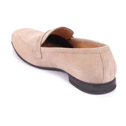 Fausto Men's Beige Casual Loafers image 5
