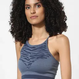 Only Blue Printed Full Coverage Sports Bra-picture-17