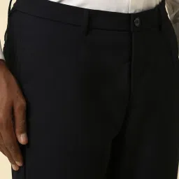 Allen Solly Black Slim Fit Trousers image 5