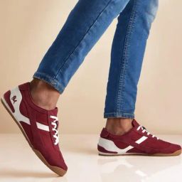 Neemans Men's Urban Maroon Casual Sneakers-picture-47