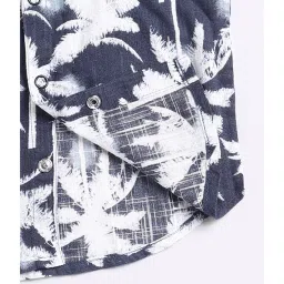 Clt.s Kids Navy & White Printed Shirt with Shorts image 5