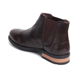 Apsis Men's Brown Chelsea Boots image 5