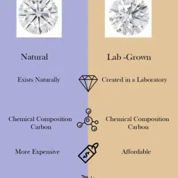 SHINE ETERNAL Lab Grown Diamond 18k (750) Yellow Gold The Solitaire Spark Stud for Women image 4