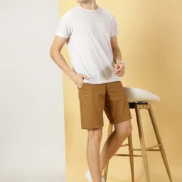 Thomas Scott Brown Slim Fit Shorts image 5