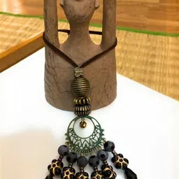 nonas  handmade jewellery Nonas handmade Jewellery Bohemian Artificial Beaded Statement Necklace image 3