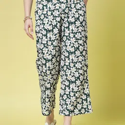 BEING NAUGHTY Women Floral Printed Palazzos-image-34