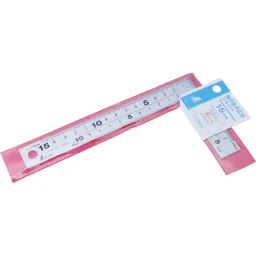 Shinwa Rules Thick Wide Curved Scale Silver 2 mm Thickness, 9434266 image 4