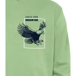 HELLCAT Green & Pink Printed Full Sleeves Sweatshirt(Pack Of 2) image 4