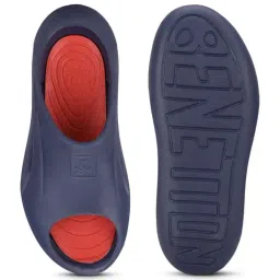 United Colors of Benetton Men's Blue Slides image 4