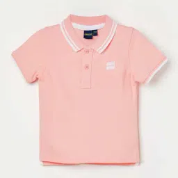 Juniors by Lifestyle Kids Pink Cotton Regular Fit Polo T-Shirt-picture-25
