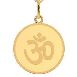 Kalyan Jewellers Women 24KT 999 Purity Om Gold Coin 5g-picture-26