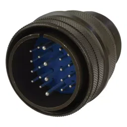 AMPHENOL INDUSTRIAL CIRCULAR CONNECTOR PLUG SIZE 28, 22 POSITION, CABLE, 97-3106A-28-11P.-picture-28
