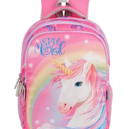 Vismiintrend Unicorn School Bag Backpack for Kids Boys and Girls Pink - Height 15.7 Inches-picture-15