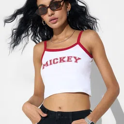 SF JEANS by Pantaloons Printed Tank Crop Top-picture-23