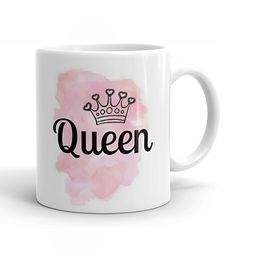 Mr UVD White & Pink Printed Ceramic Matte Mugs-picture-5