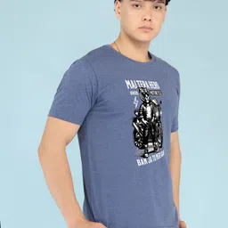 BRAWNY BATTLER Graphic Printed Short Sleeves Pure Cotton T-shirt image 3