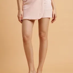 4WRD by Dressberry Side Slitted Mini Skirt-image-65