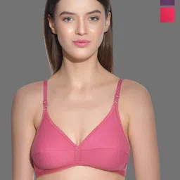 Aimly Pack Of 3 All Day Comfort Cotton Bra Half Coverage-picture-21