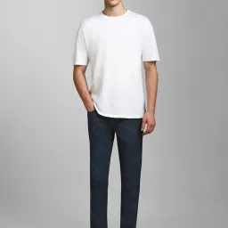 Louis Philippe Navy Regular Fit Jeans image 5