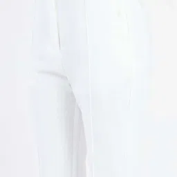 Madame White Regular Fit Trousers image 5