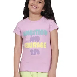 Cantabil Girls Pink Regular Fit Printed Shirt-image-22