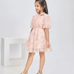 Peppermint Floral Print Fit & Flare Dress image 2