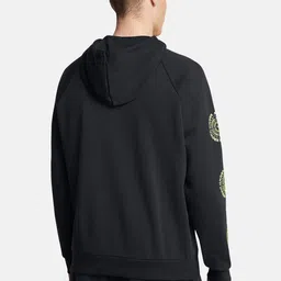UNDER ARMOUR Rival Fleece HBR Logo Printed Hooded Sweatshirt image 2