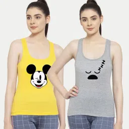 Friskers Multicolor Printed Camisole (Pack Of 2)-picture-15