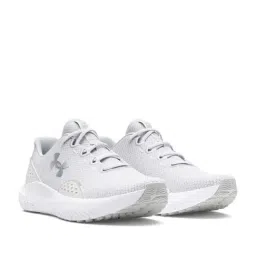 UNDER ARMOUR Women's Charged Surge 4 White Running Shoes image 2